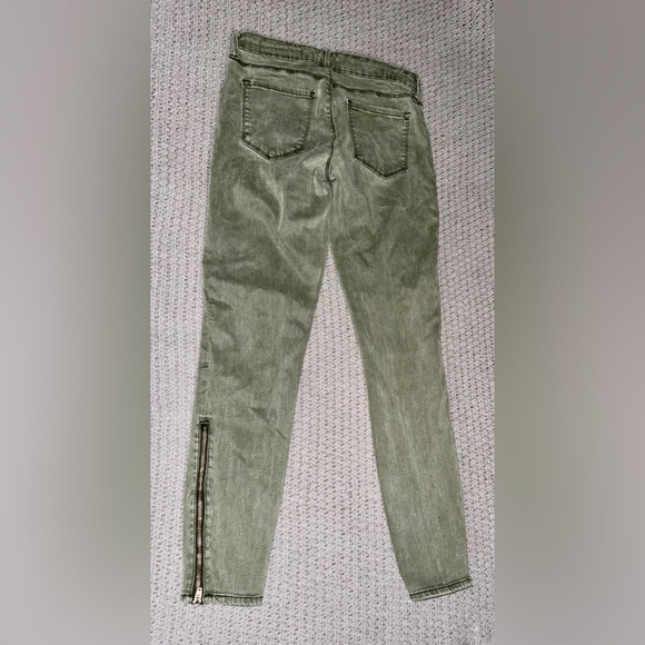 Pistola Eden olive green hunter cargo skinny jeans size 26 - Picture 10 of 11